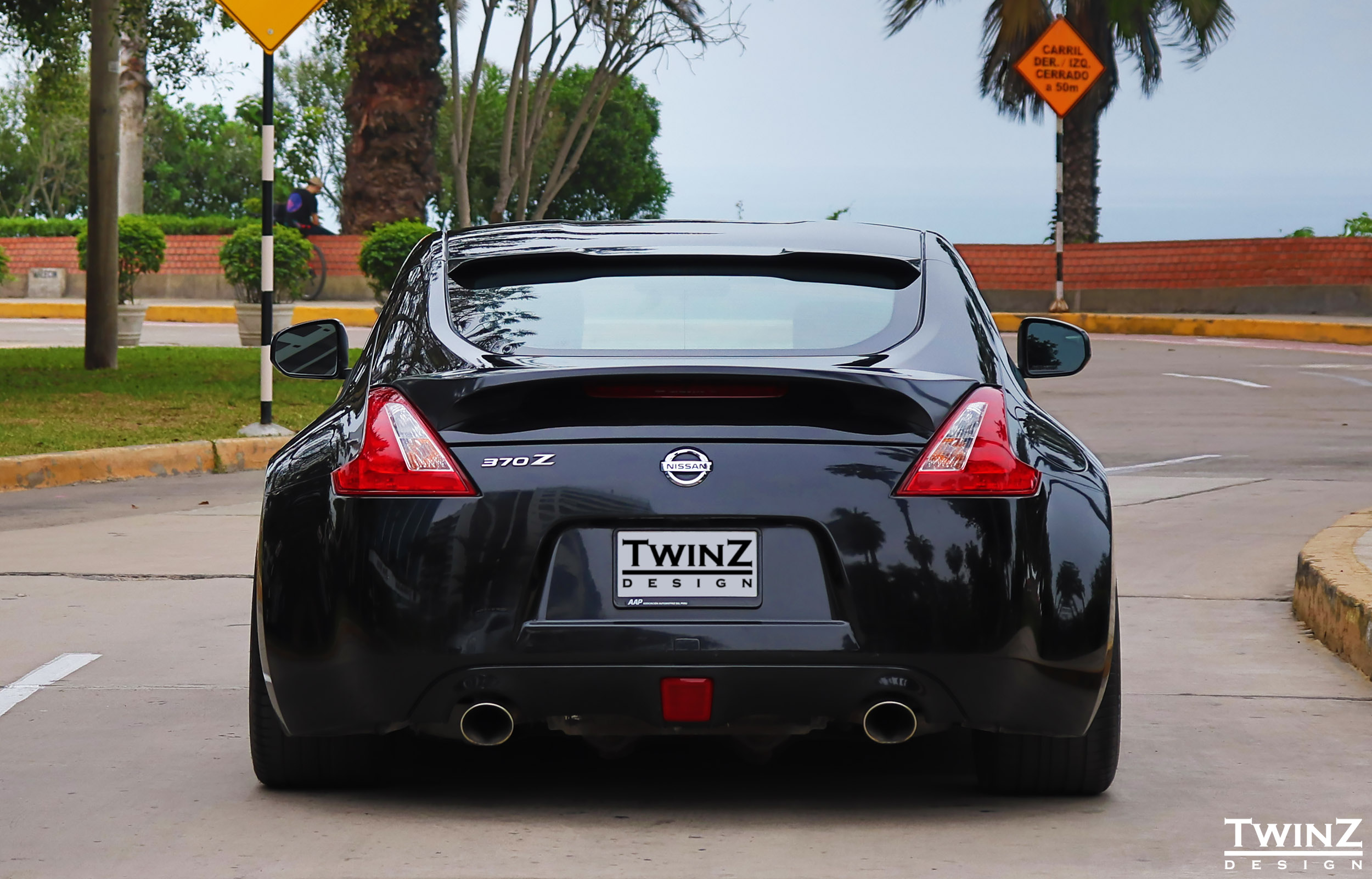 370Z Roof Spoiler Type 2 Twinz Design